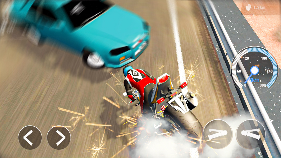 Real Motorcycle Racing Game - عکس بازی موبایلی اندروید