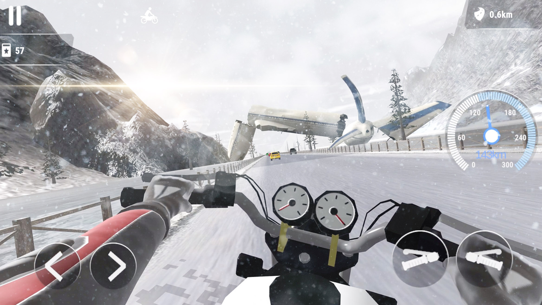 Moto Bike Race 3D Motorcycles - Gameplay image of android game
