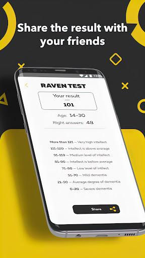Brain test - psy and iq test - عکس برنامه موبایلی اندروید