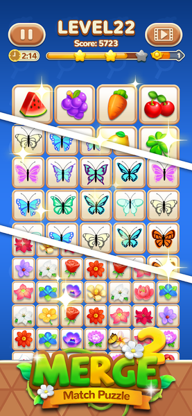 Merge2 - Match Puzzle - Gameplay image of android game