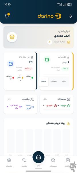 دارینو؛ دستیار هوشمند سوپرمارکتها - عکس برنامه موبایلی اندروید