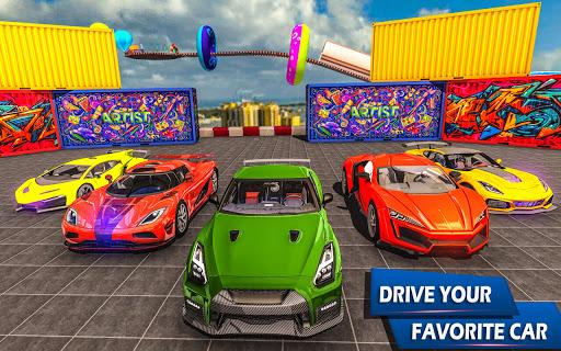 Mega Ramp Car Stunt 3D Game - Image screenshot of android app