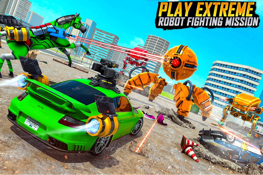 Horse Robot Car Game ۳D - عکس برنامه موبایلی اندروید