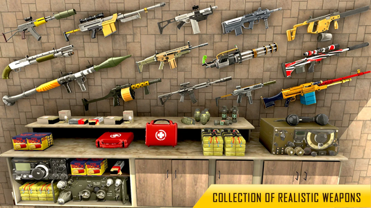 Real Fps Shooter Games Gun Ops - Gameplay image of android game