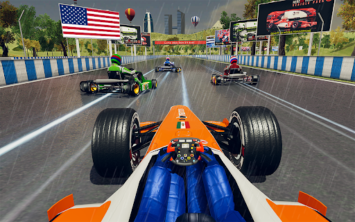 Go Kart Racing Games 3D Stunt - Image screenshot of android app