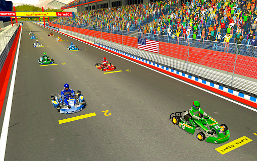 Go Kart Racing Games ۳D Stunt - عکس برنامه موبایلی اندروید