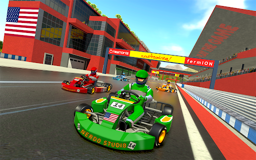 Go Kart Racing Games ۳D Stunt - عکس برنامه موبایلی اندروید