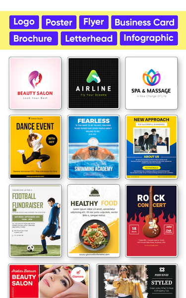 Brand Maker, Graphic Design - Image screenshot of android app