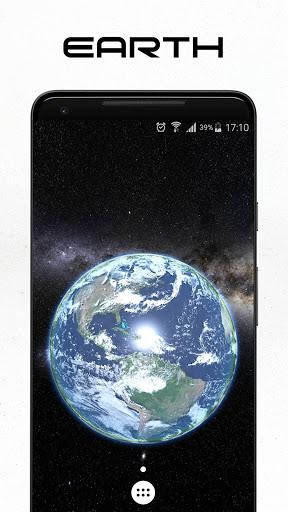 Space 3D Live Wallpaper - Image screenshot of android app
