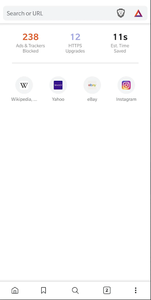 Brave Browser (Nightly) - Image screenshot of android app
