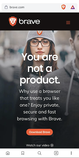Brave Browser (Nightly) - عکس برنامه موبایلی اندروید