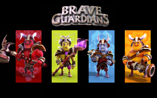 Brave Guardians - Gameplay image of android game