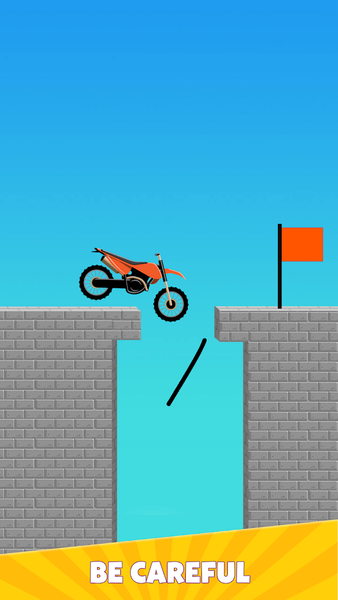 Draw Bridge Puzzle: Brain Game - Gameplay image of android game