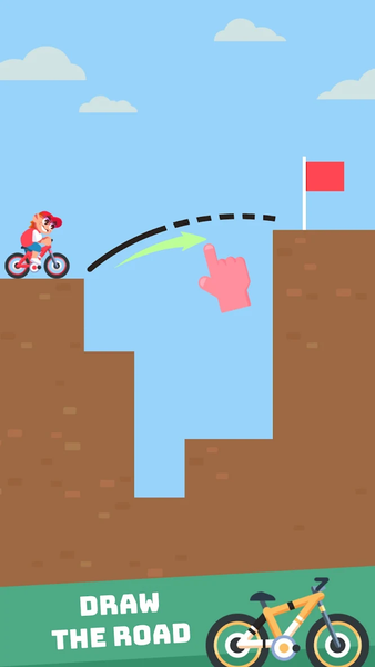 Draw The Road - Gameplay image of android game