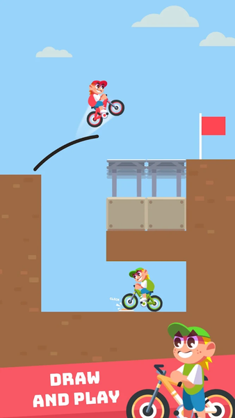 Draw The Road - Gameplay image of android game