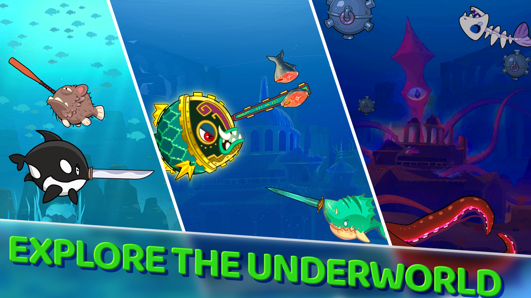 Fish Frenzy - Ocean Hero - Gameplay image of android game