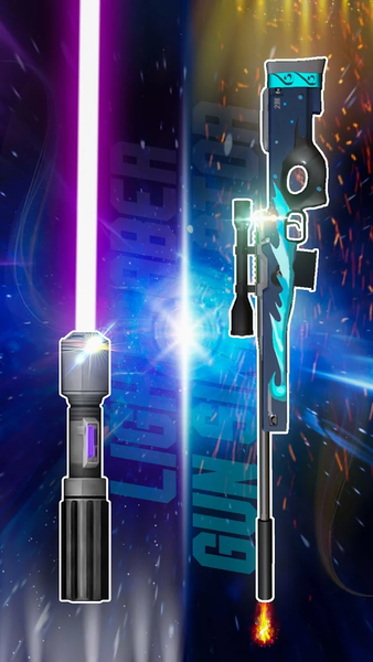 LightSaber - Gun Simulator - عکس بازی موبایلی اندروید