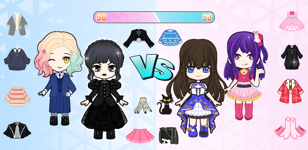 Magic Princess: Dress Up Doll - Gameplay image of android game