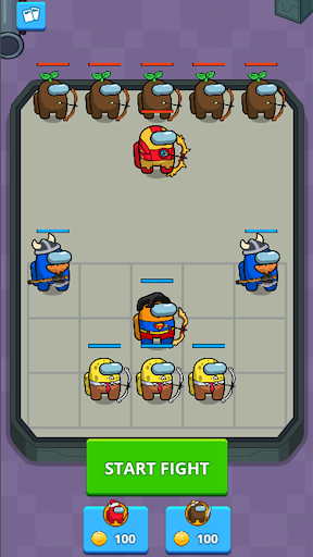 Merge Imposter - Alien Battle - Gameplay image of android game