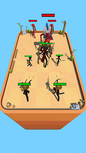 Merge Black Stickman - عکس بازی موبایلی اندروید