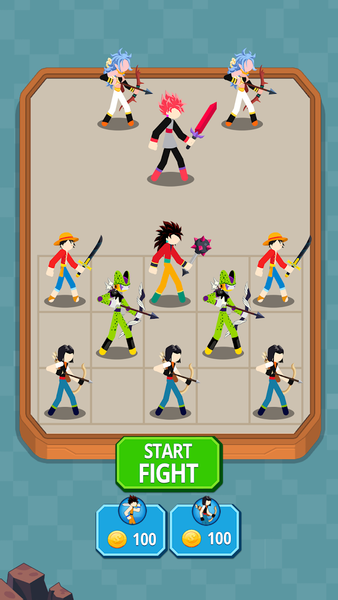Stickman Warriors - Merge Hero - عکس بازی موبایلی اندروید