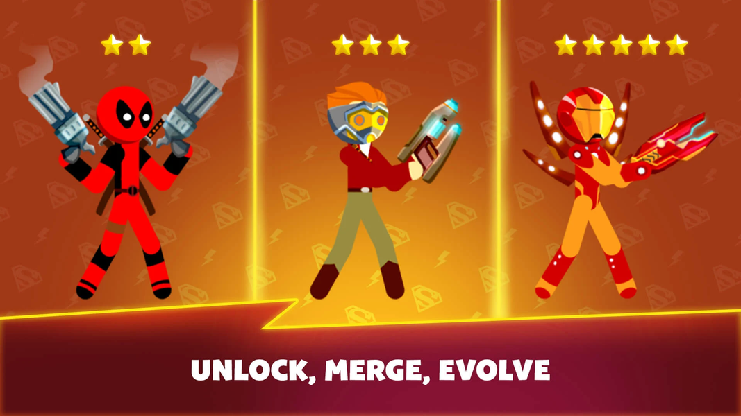 Merge Master : Legend Stickman - عکس بازی موبایلی اندروید