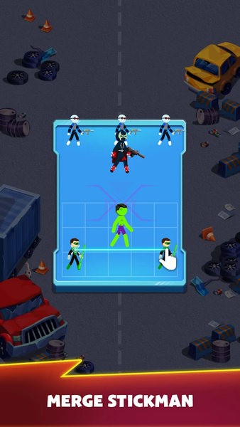 Merge Master : Legend Stickman - عکس بازی موبایلی اندروید