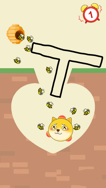 Save the Dog: Draw To Save - Gameplay image of android game