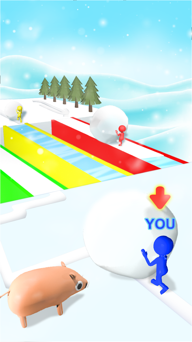 بازی Snow Race: Snow Ball.IO - دانلود | بازار