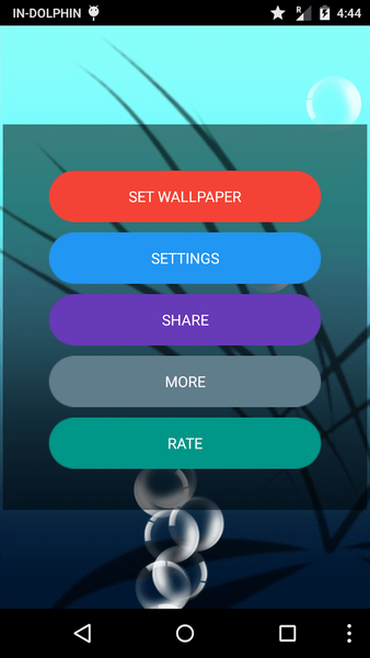 Bubble Live Wallpaper - Bubble - Image screenshot of android app