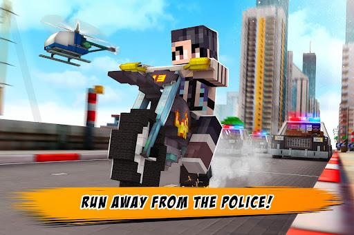 Dirtbike Survival Block Motos - Gameplay image of android game