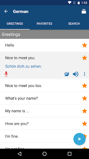 Learn German | Translator - عکس برنامه موبایلی اندروید