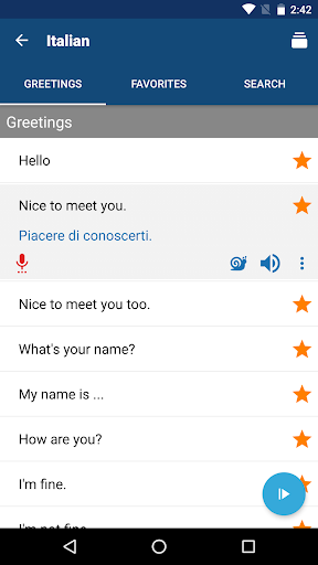 Learn Italian | Translator - Image screenshot of android app