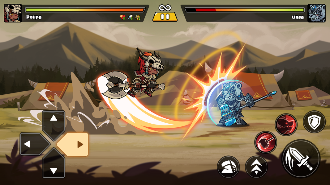 Brawl Fighter - Super Warriors - عکس بازی موبایلی اندروید