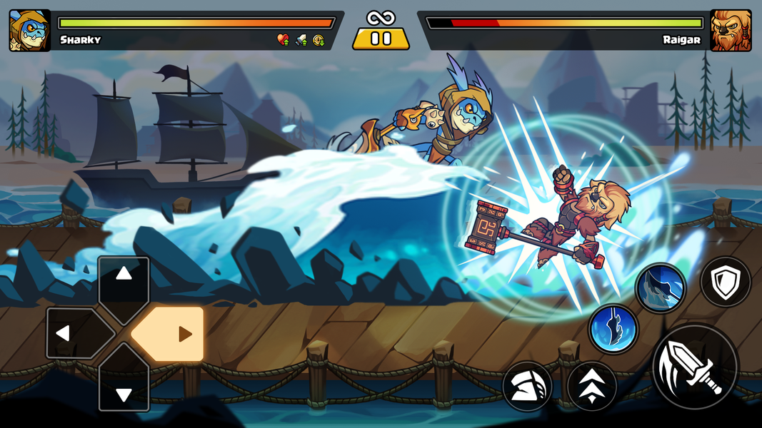 Brawl Fighter - Super Warriors - عکس بازی موبایلی اندروید