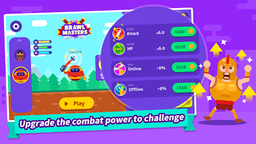 Brawl Masters - Gameplay image of android game