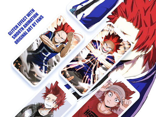 Eijiro Kirishima Live Wallpaper Anime BNHA - Image screenshot of android app