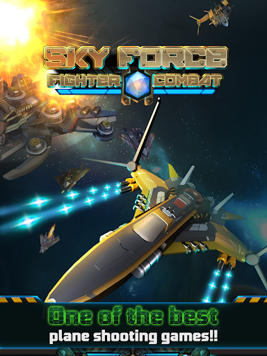 Sky Force: Fighter Combat - عکس بازی موبایلی اندروید
