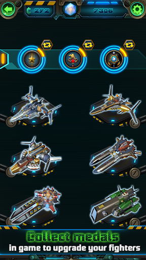 Sky Force: Fighter Combat - عکس بازی موبایلی اندروید