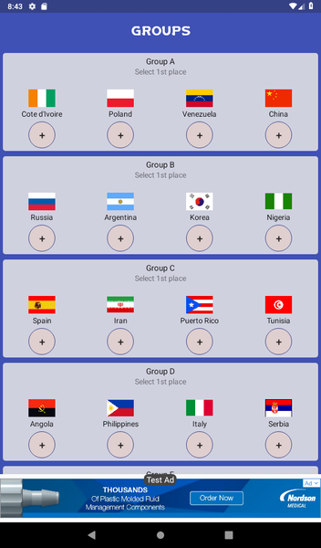 Basketball World Predictor - عکس برنامه موبایلی اندروید