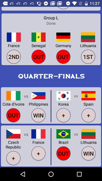 Basketball World Predictor - عکس برنامه موبایلی اندروید