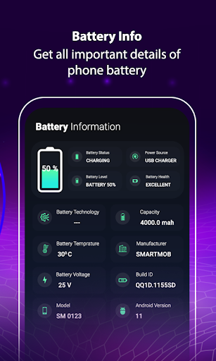 Ampere Meter : Battery Chargin - Image screenshot of android app