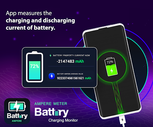 Ampere Meter : Battery Chargin - Image screenshot of android app