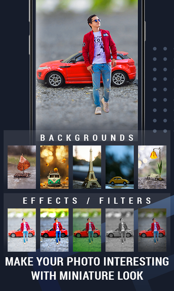 Miniature Photo Editor Effects - Image screenshot of android app