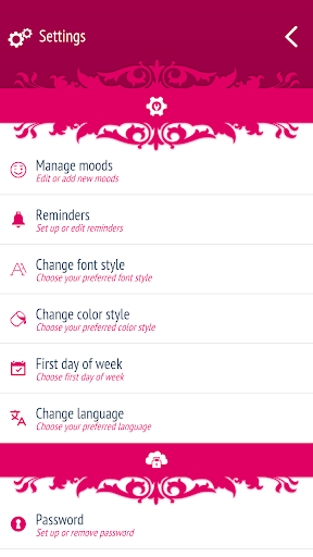 Secret diary with passcode - عکس برنامه موبایلی اندروید