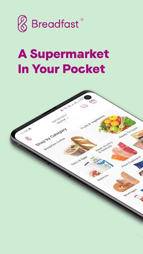 Breadfast: Groceries And More - عکس برنامه موبایلی اندروید
