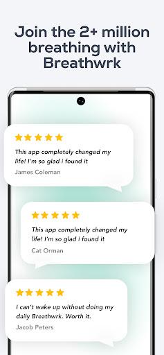 Breathwrk: Breathing Exercises - Image screenshot of android app