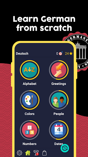 Learn German - Beginners - Image screenshot of android app