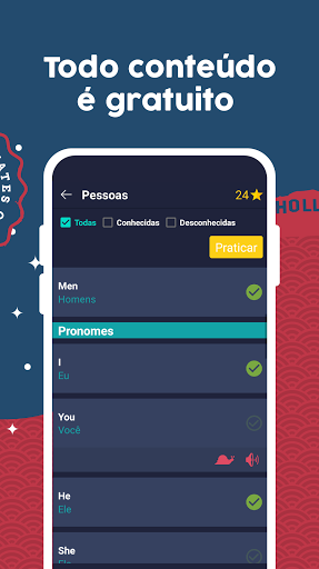 Aprender inglês - Iniciantes - Image screenshot of android app