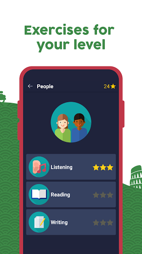 Learn Italian - Beginners - عکس برنامه موبایلی اندروید